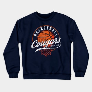 CEC Cougars Basketball Crewneck Sweatshirt